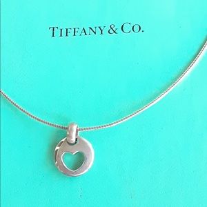 Tiffany Stencil Heart Necklace (1999)